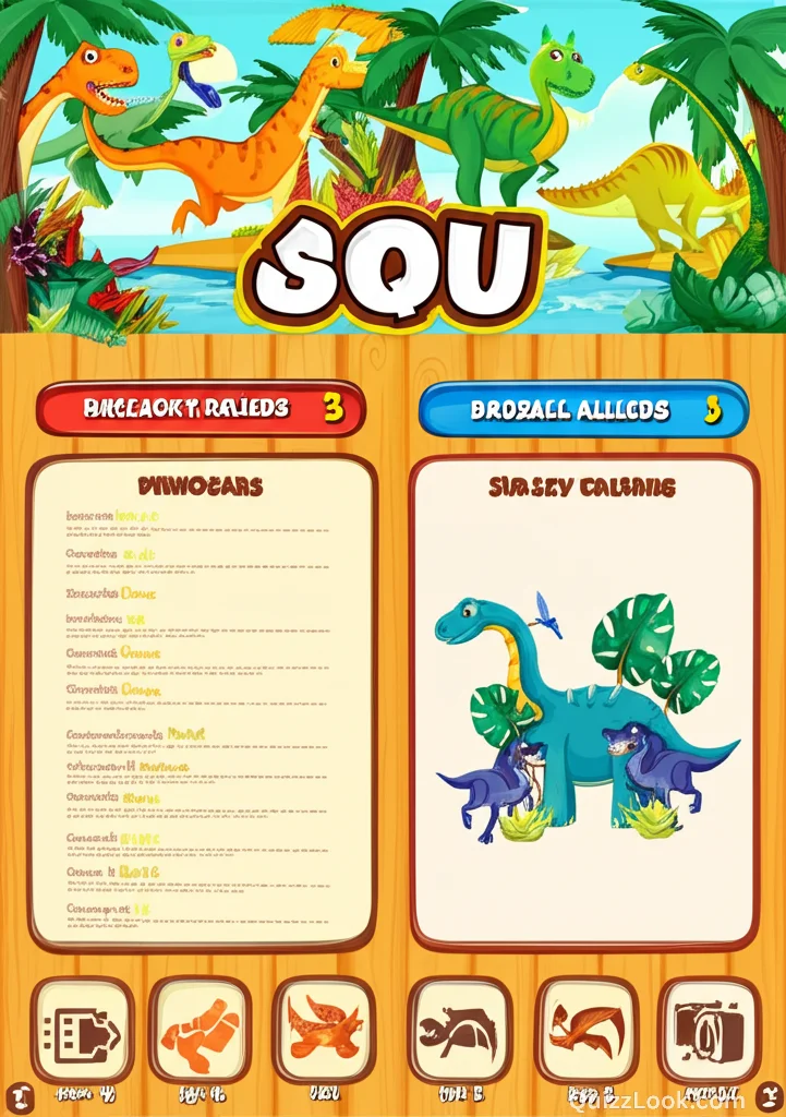 Mystical World of Dinosaurs Quiz