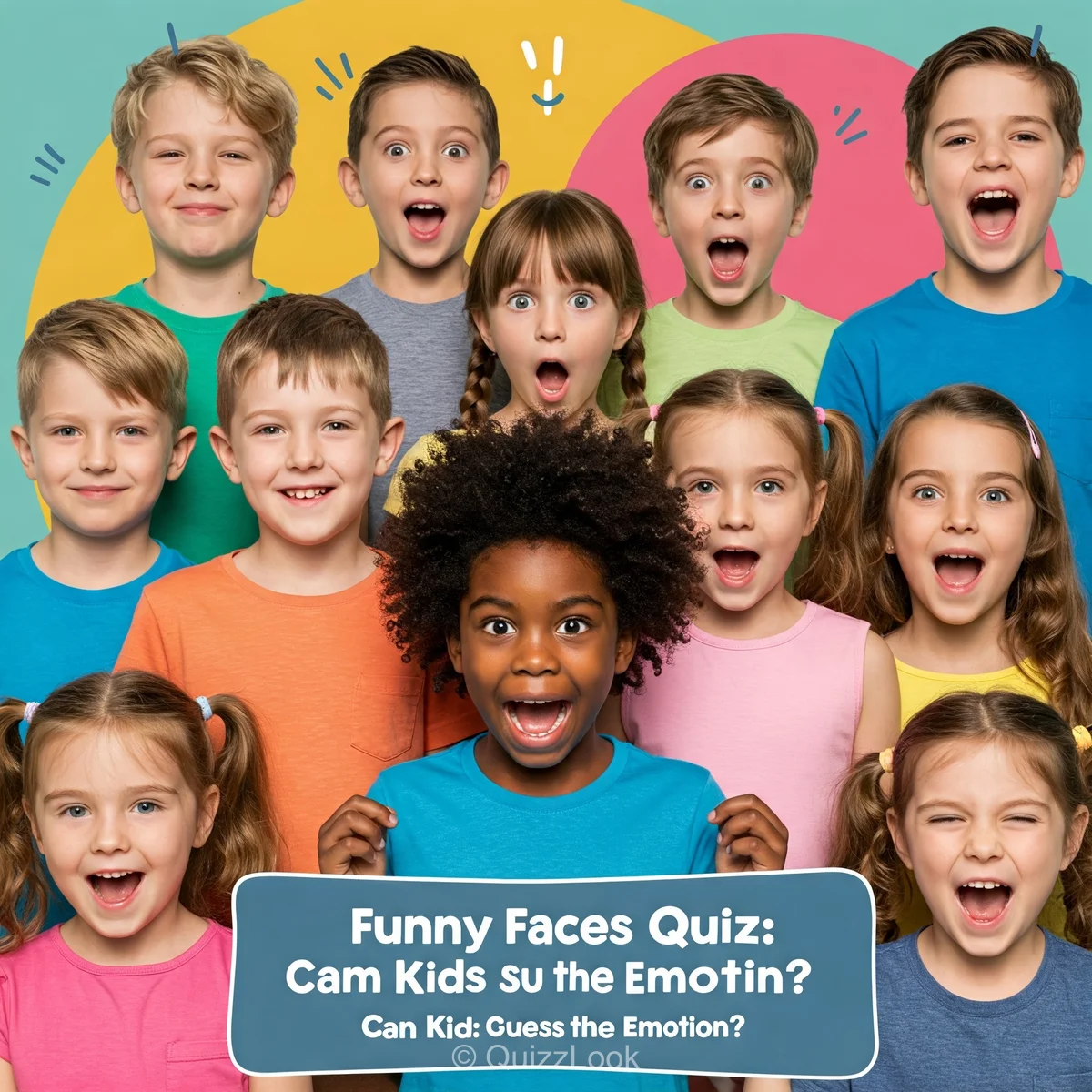 Funny Faces Quiz: Can Kids Guess the Emotion?